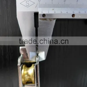 PVC Sliding Window Double Copper Notch Pulley thumbnail-5