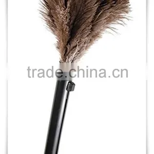 Professional Cleaning Supply Extendable Ostrich Feather Duster Office Workplace With White Color thumbnail-2
