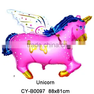 2016Hot Sale Horse my Little Pony Shaped Foil Balloon Helium Aluminium Balloon thumbnail-2