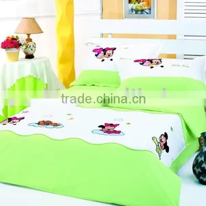 Mickey Embroidery Baby Twin Size Bedding With Sheets Set thumbnail-1