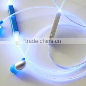 2015 Newest Arrival Shiny Lighting LED Earphone With Microphone thumbnail-1