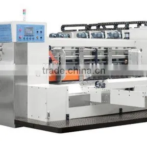 Automatic 4 Colors Corrugated Flexo Printer Slotter Die Cutter Stacker Machine/Carton Box Making Machine Prices(CLC-Q2) thumbnail-2