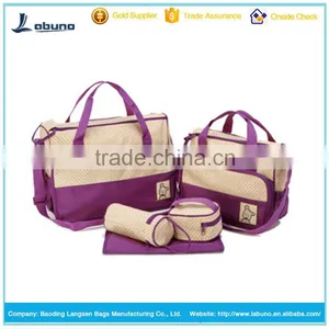 High Quality Multifunctional Wholesale Nappy Mummy Best Diaper Bags Mummy Bag thumbnail-6