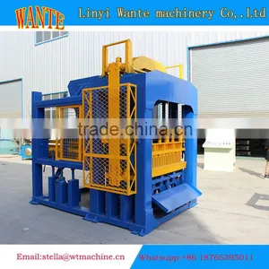 QT6-15 Full Automatic Concrete Brick Machine With Cement Fly Ash Raw Material thumbnail-2