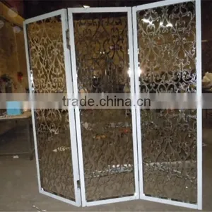 Modern Laser Cut Metal Room Divider thumbnail-6