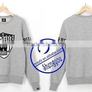 2015 Custom Mens Plian Long Sleeve Pullover Hoodie Sweatshirts With Printed thumbnail-6