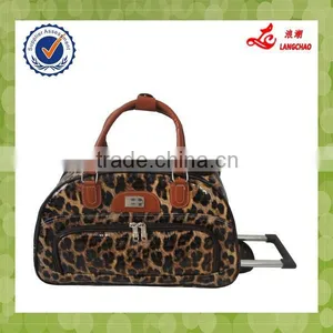 S077 Design Trade Assurance Travel Duffel Bag Size 18 With Decoration Material thumbnail-1