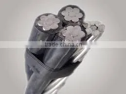 ABC With Low Voltage XLPE Insulated 4 Core Aerial Bundled Cables thumbnail-1