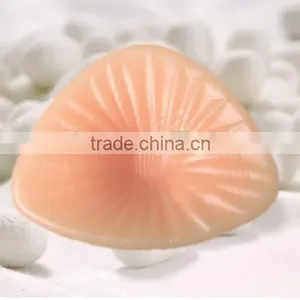 Hot Selling Triangle Shaped Adhesive Silicone Breast thumbnail-2