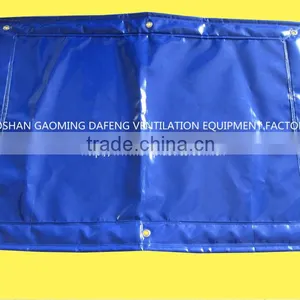 Fire Resistant Pvc Coated Nylon Fabric Waterproof Tarpaulin for Truck Cover thumbnail-1
