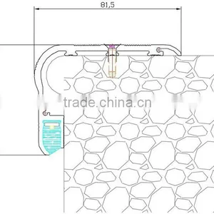 IP65 Aluminum LED Step Nosing thumbnail-2