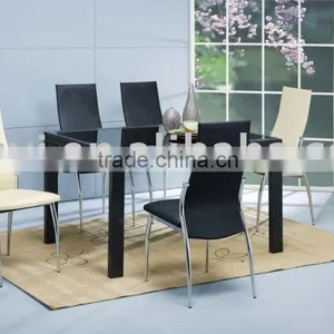 Extendable Glass Dining Table thumbnail-1