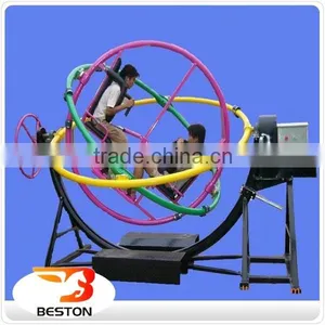 Cheap Price Used Amusement Park Equipment Human Gyroscope Price Supplier's Choice thumbnail-2
