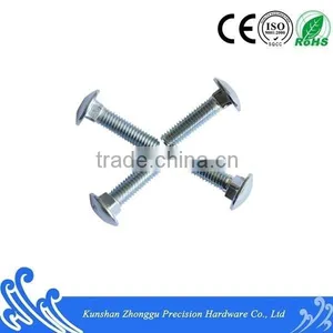 Big Round Head Party Strength Bolt DIN603 Carbon Steel Blue White Zinc M8*25 thumbnail-2