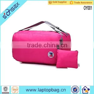 Custom Waterproof 210D Nylon Foldable Backpack Outdoor Travel Folding Bag thumbnail-6
