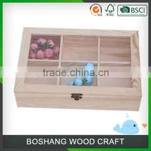 Wholesale 100% Natural Wood Handmade Trinket Box thumbnail-3