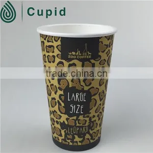 Custom Printed Disposable Ccoffee Cups Paper thumbnail-3