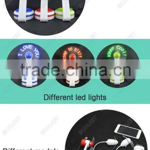 2016 New Arrival New Invention Electrical Flashing NFC Phone Custom Message Fan thumbnail-5