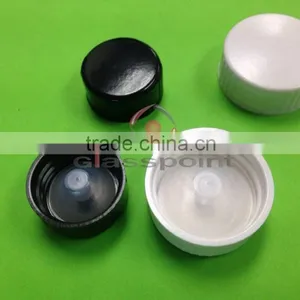 28-400 Black Phenolic Cap w/ Polyseal Cone Liner thumbnail-2