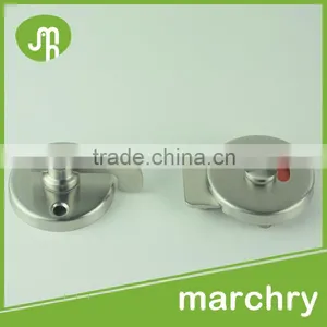 Stainless Steel Bathroom Door Indicator Lock thumbnail-4