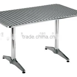 Rectangular Mental Coffee Shop Dining Bar Table YT3 thumbnail-1