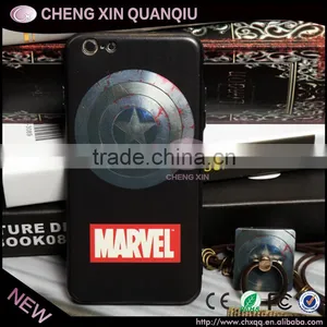 Personalized Custom Printing Cartoon Superman Batman Captain America Clown Pattern TPU Mobile Phone Case Cover for Iphone 6/6s Quality Choice thumbnail-4
