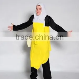 Sexy Adult Pajamas Banana in Pajamas Costume Fruit Party Costume for Sale thumbnail-2