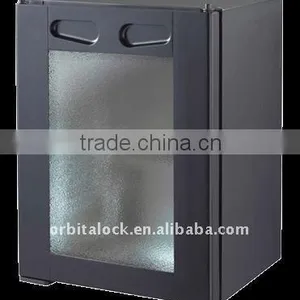 40L Glass Door Hotel Mini Bar Fridge/mini Refridgerator/Absorption Mini Bar Fridge thumbnail-1