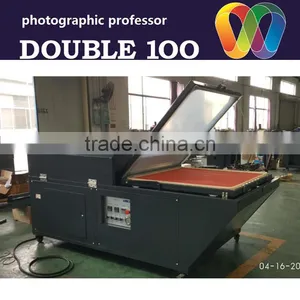 Double100 Hot Sell Vacuum Hot Pressing Machine for Heat Transfer Printing thumbnail-1