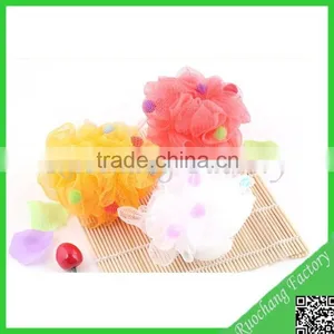 Bath Pouf With Sponge Pellet,mesh Pouf Bath Sponge thumbnail-2