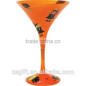 Wholesale Halloween Glass Crafts Wine Glasses Home Decor Cocktail thumbnail-3