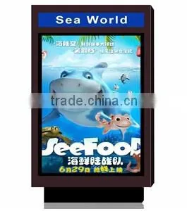 Floor Stand Small Outdoor Led Advertising Board for Bus Station thumbnail-1