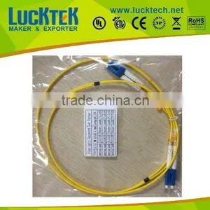 LC-LC Single Mode Duplex Fiber Cable Fiber Optic Patch Cord thumbnail-1