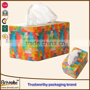 2015 Factory Price Wholesale Fancy Tissue Tin Box for Tissue thumbnail-1