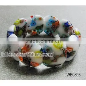 Millefiori Beads Bracelet For Gift thumbnail-1