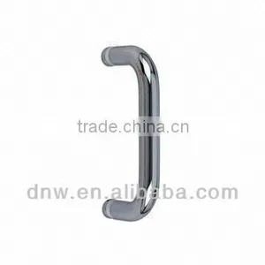 Glass Door Handle in Brass or Stainless Steel thumbnail-1