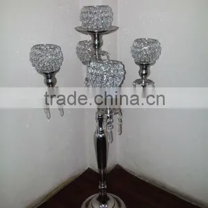 Crystal Wedding Candelabra thumbnail-1