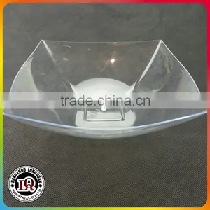 Clear Disposable Plastic Square Dinnerware Bowl thumbnail-1