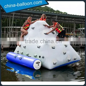 Beach Inflatable Iceberg Climbing Wall/ Inflatable Floating Iceberg 0.9mm Pvc Tarpaulin thumbnail-1