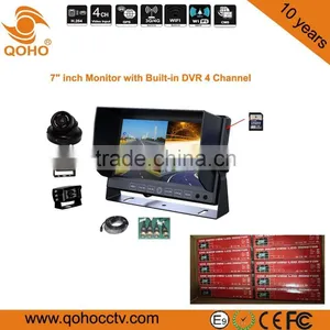 7inch 4-channel DVR With SD Card Slot thumbnail-4