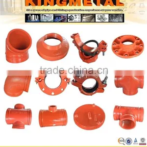 Firefighting Water System Grooved Pipe Accessories/Fittings FM UL Approved thumbnail-1