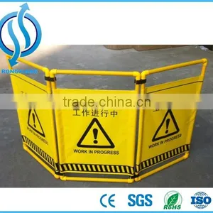 Plastic Extendable Barrier/ Maintenance Plastic Barrier/ Expandable Safety Barrier thumbnail-4