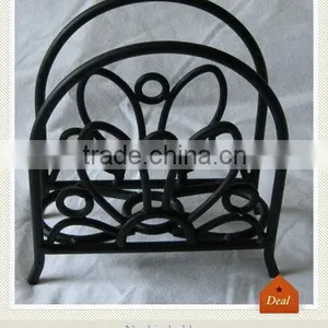 Metal Antique Flower Napkin Holder thumbnail-1