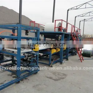 F Multifunction Color Steel Sandwich Panel Production Line thumbnail-1