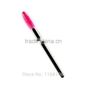 10pcs/lot New Make up Pink Disposable Eyelash Brush Mascara Applicator Wand Brush thumbnail-5