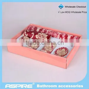 Fancy Classic Printing Ceramic Bathroom Shower Sets thumbnail-1
