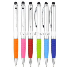 2 in 1style Pen Twist Action Ball Point Pen and Touch Screen Stylus Pen for Business Gift thumbnail-1