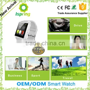 New Fashion Touch Screen Silicone Band U8 Pro Smart Bluetooth Watch thumbnail-6