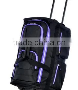 Large Capacity Portable Trolley Bag Canvas Bag thumbnail-2