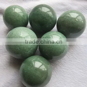 Natural Antique Aventurine Crystal Quartz Ball thumbnail-4